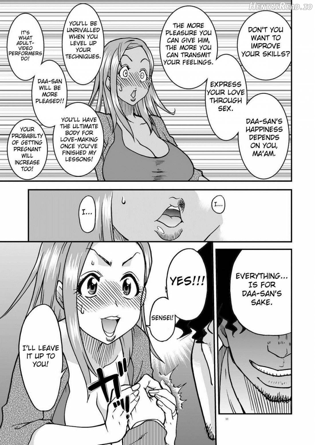 Daasan no Tame ni Okita Kyouko 32sai B107 a.k.a Okusan wo Namadashi Nikuana Choukyou Shiteoite Ageyou Chapter 1 - page 10