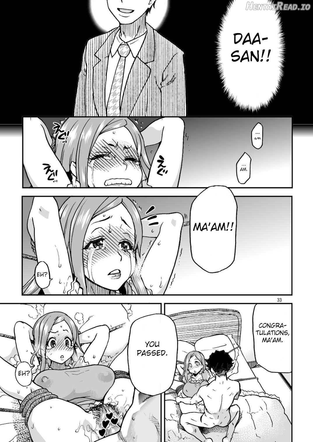 Daasan no Tame ni Okita Kyouko 32sai B107 a.k.a Okusan wo Namadashi Nikuana Choukyou Shiteoite Ageyou Chapter 1 - page 32