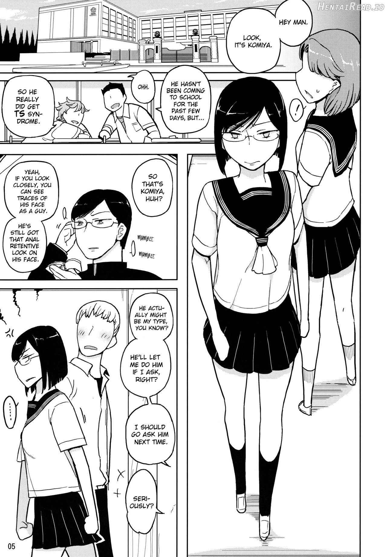 TS Gakuen Wonderful Chapter 2 - page 4