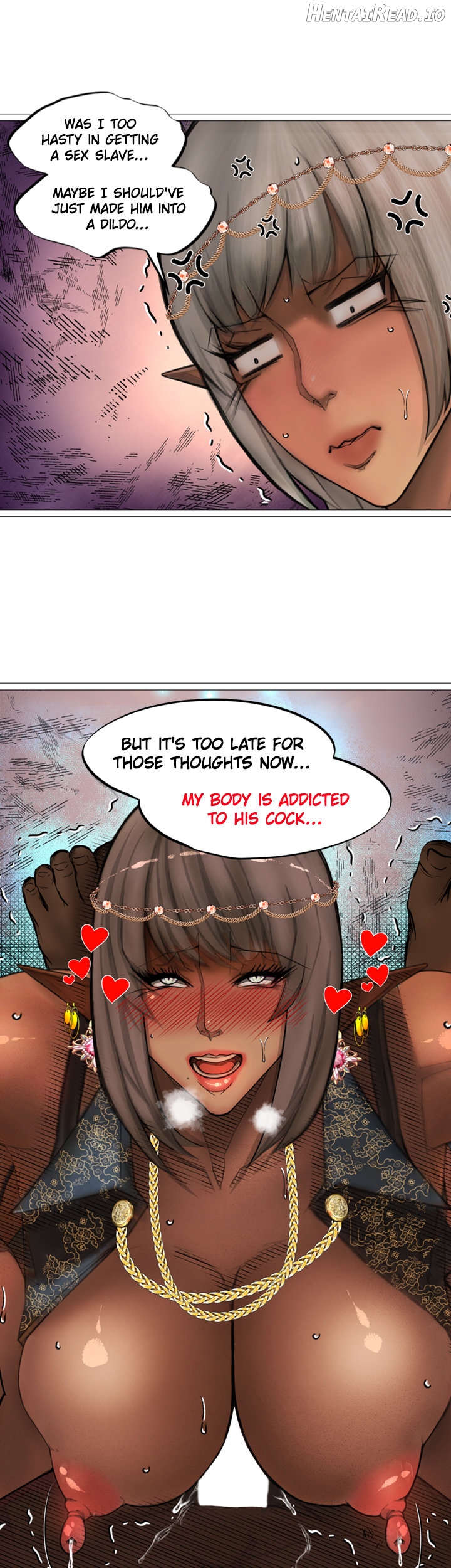 The DARK ELF QUEEN and the SLAVE ORC Chapter 19 - page 20