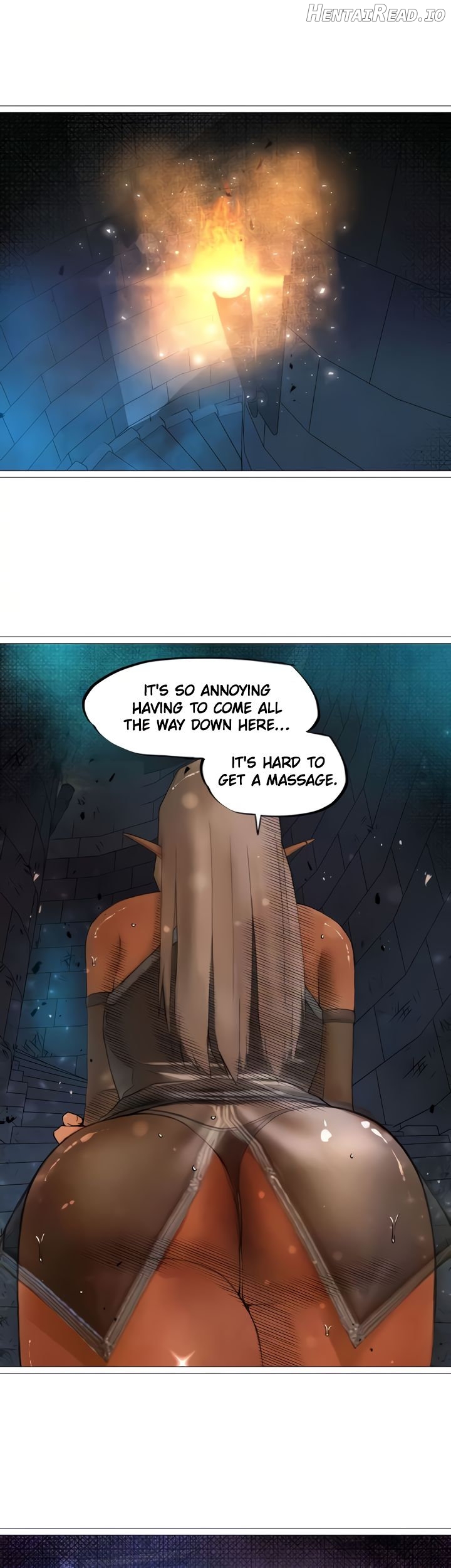 The DARK ELF QUEEN and the SLAVE ORC Chapter 28 - page 32