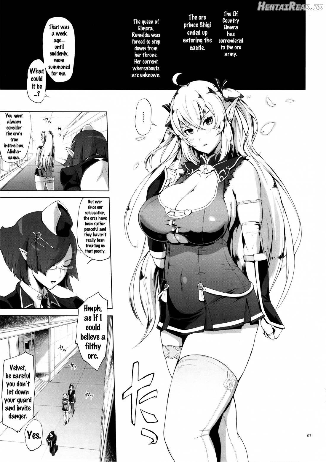 Elf no Watashi ga Orc nanka ni Dereru Hazu ga Nai Chapter 2 - page 2