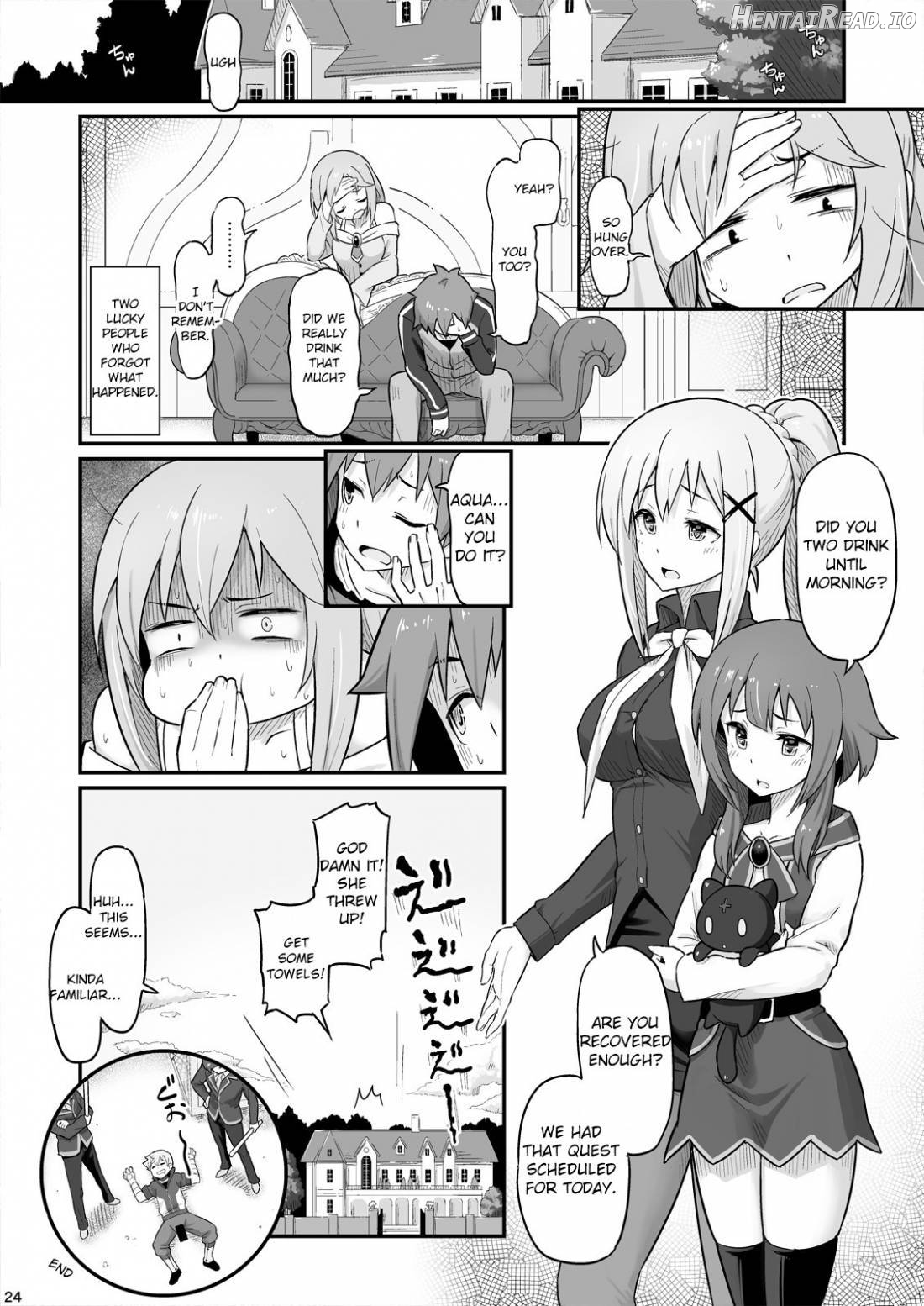 Damegami-sama wa Nomisugi ni Gochuui o! Chapter 1 - page 25