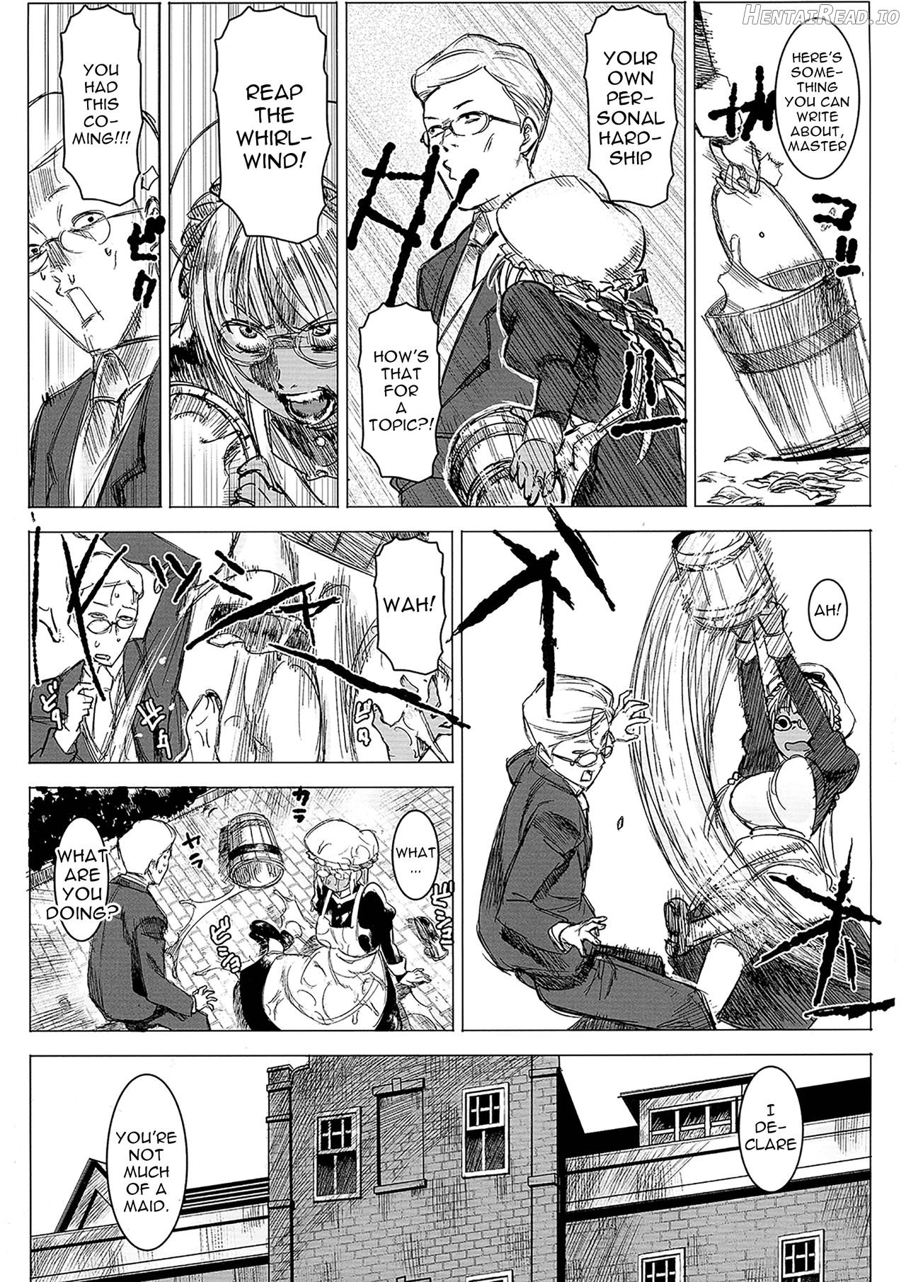 Ganso! Kasshoku Kokumaro Funnyuu Maid!!! Chapter 1 - page 6