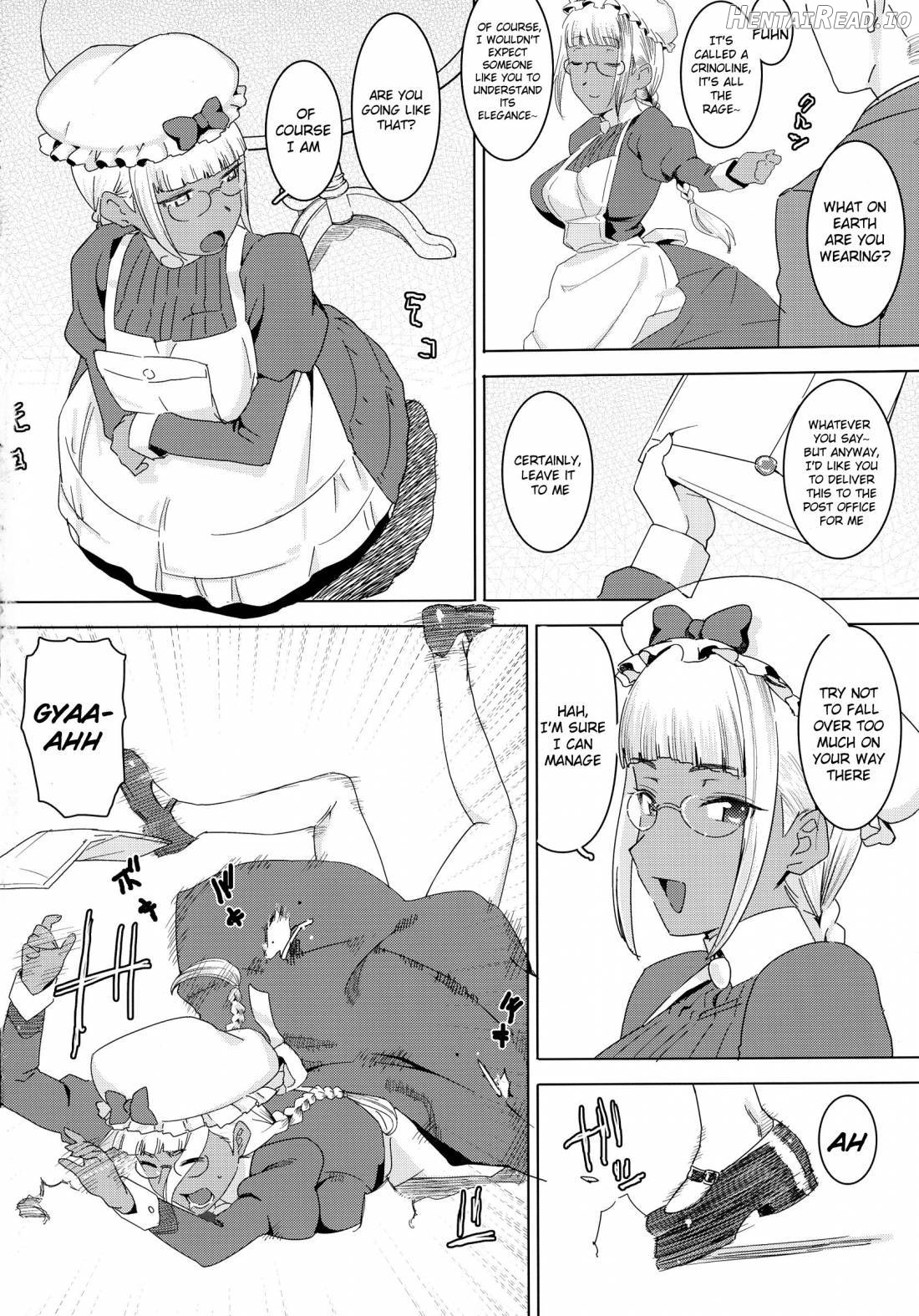 Ganso! Kasshoku Kokumaro Funnyuu Maid!!! Chapter 2 - page 4