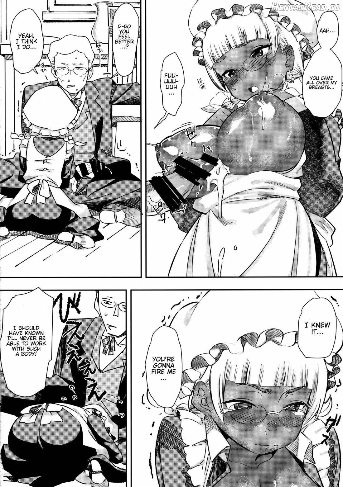 Ganso! Kasshoku Kokumaro Funnyuu Maid!!! Chapter 4 - page 16