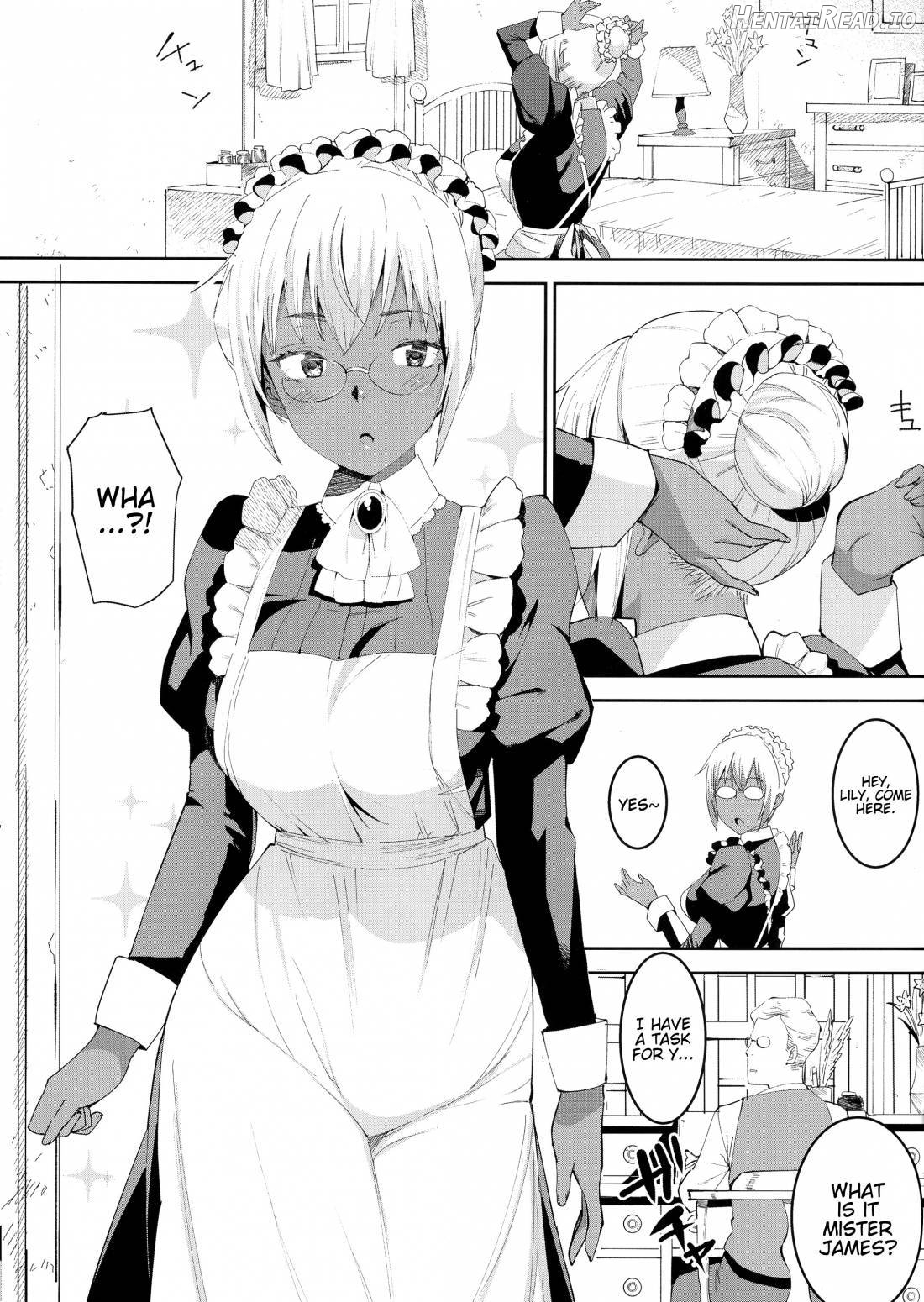 Ganso! Kasshoku Kokumaro Funnyuu Maid!!! Chapter 5 - page 3