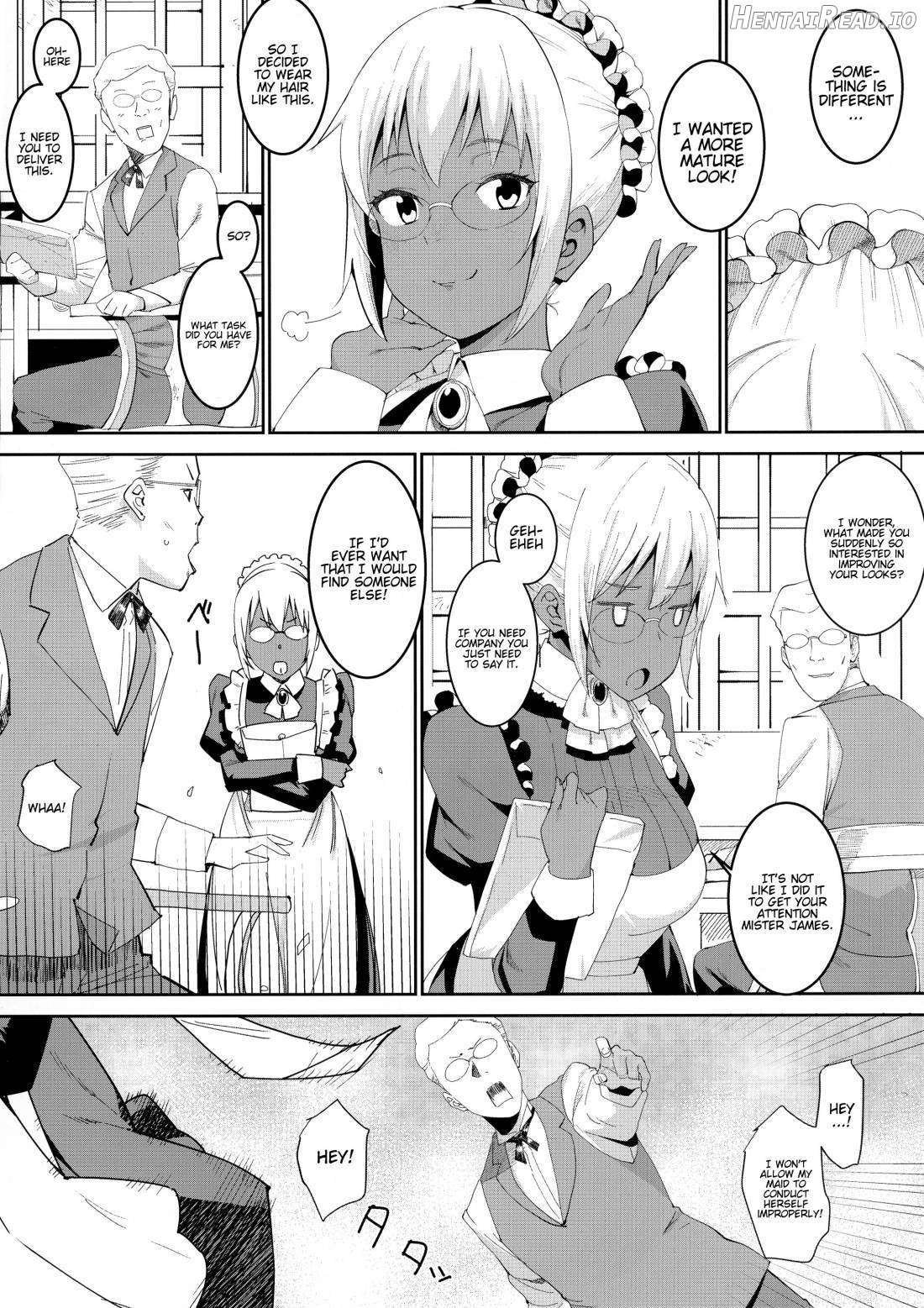 Ganso! Kasshoku Kokumaro Funnyuu Maid!!! Chapter 5 - page 4