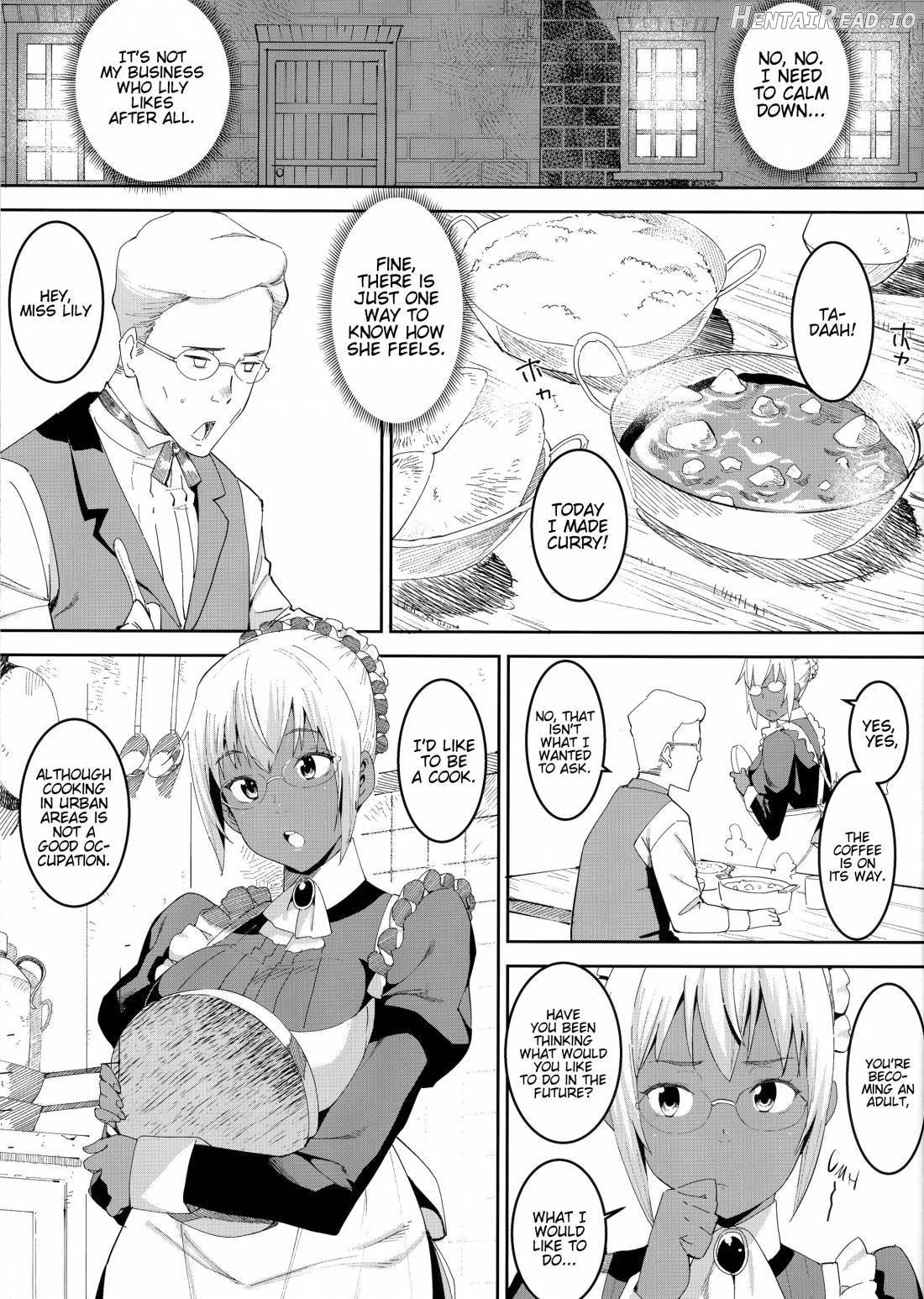 Ganso! Kasshoku Kokumaro Funnyuu Maid!!! Chapter 5 - page 7