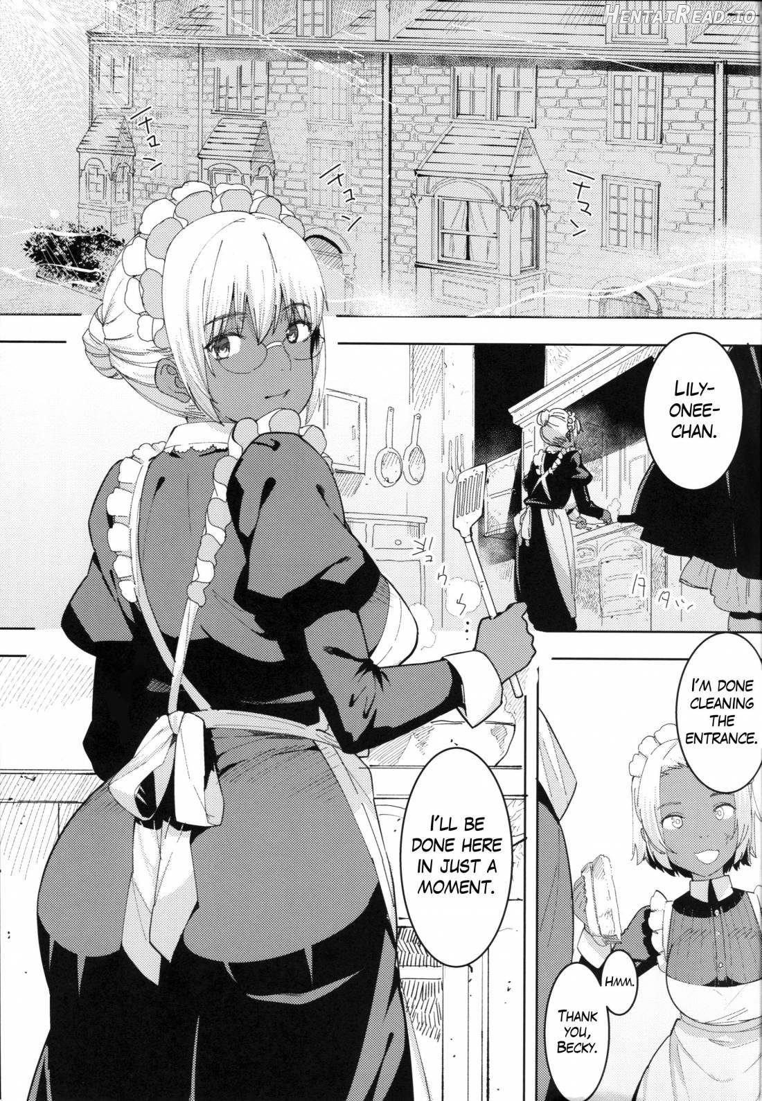 Ganso! Kasshoku Kokumaro Funnyuu Maid!!! Chapter 6 - page 2