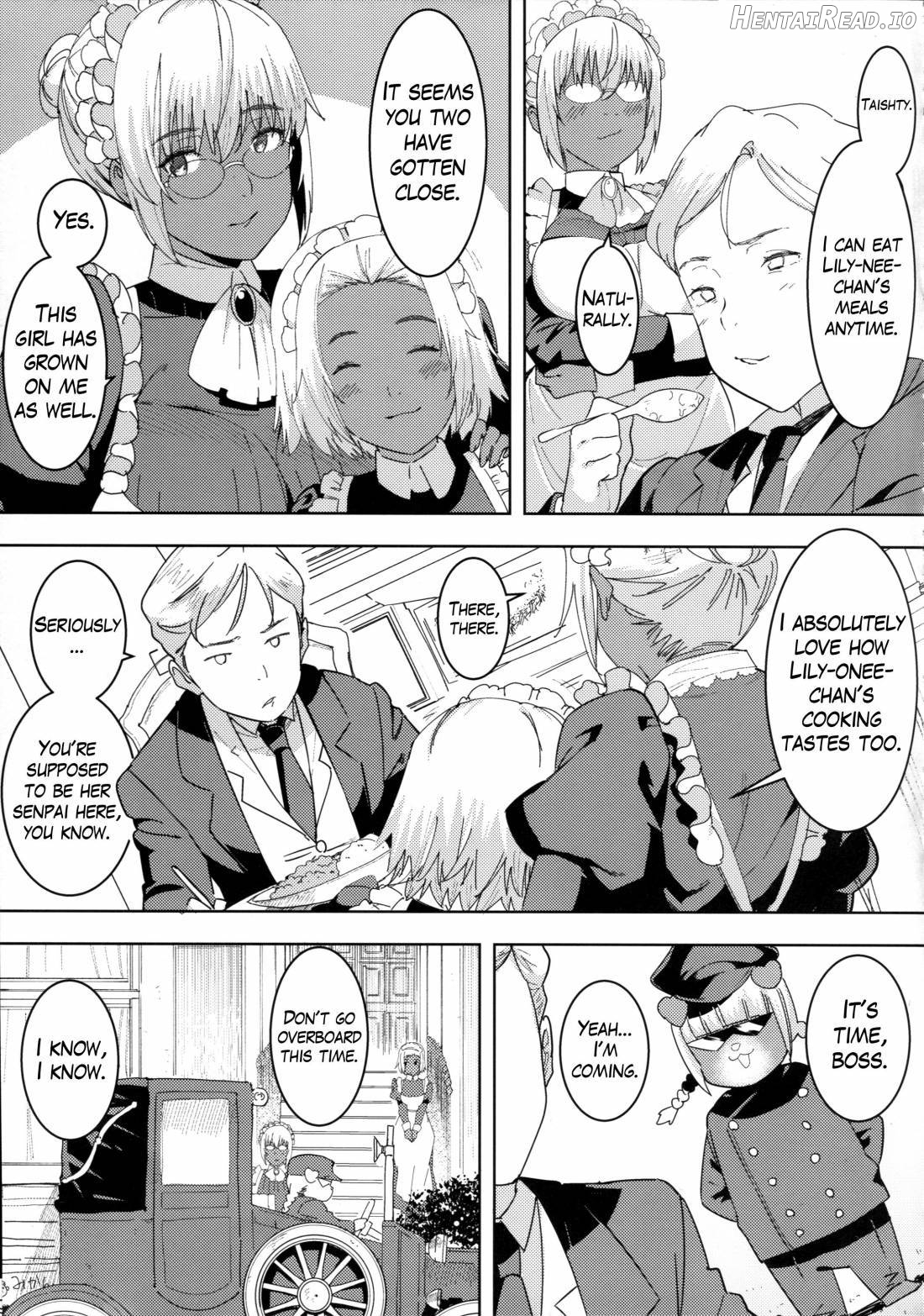 Ganso! Kasshoku Kokumaro Funnyuu Maid!!! Chapter 6 - page 4