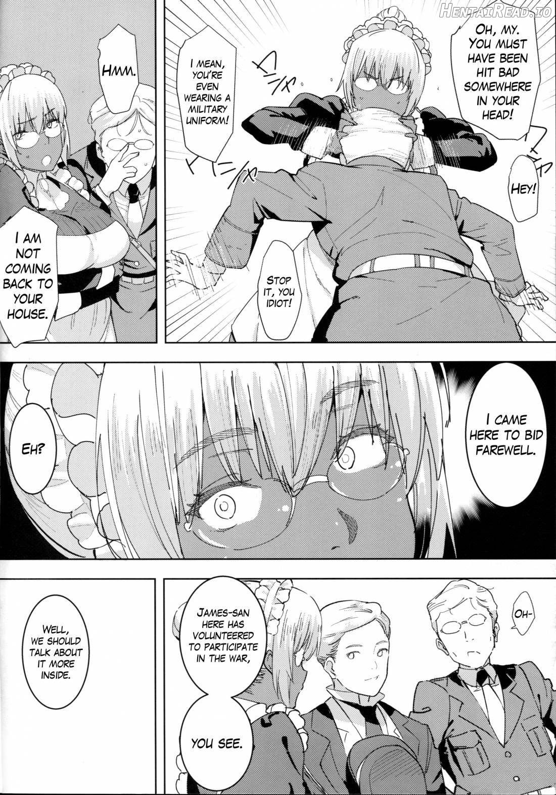 Ganso! Kasshoku Kokumaro Funnyuu Maid!!! Chapter 6 - page 7