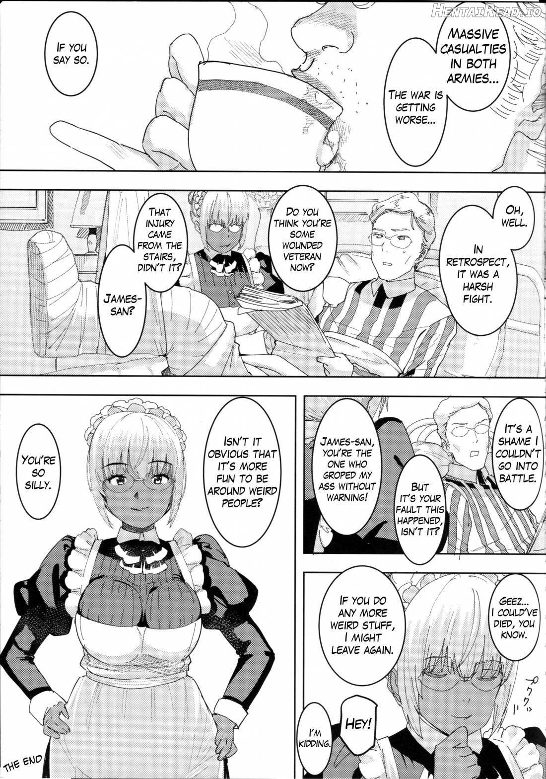 Ganso! Kasshoku Kokumaro Funnyuu Maid!!! Chapter 6 - page 28