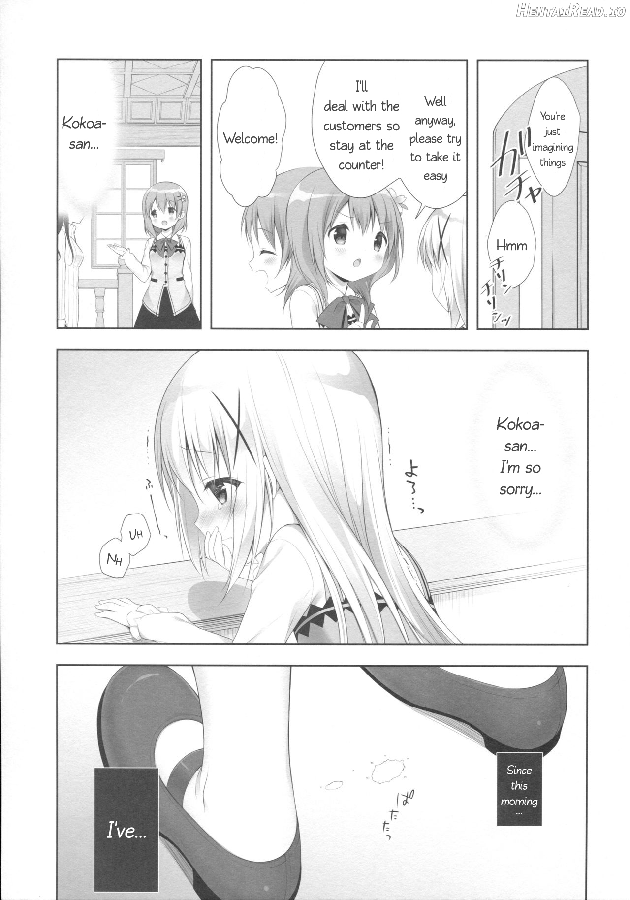 Chino-chan wa Goshuushin ♡ Chapter 4 - page 4