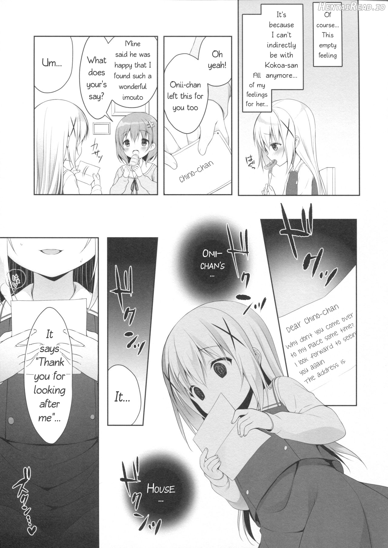 Chino-chan wa Goshuushin ♡ Chapter 4 - page 16