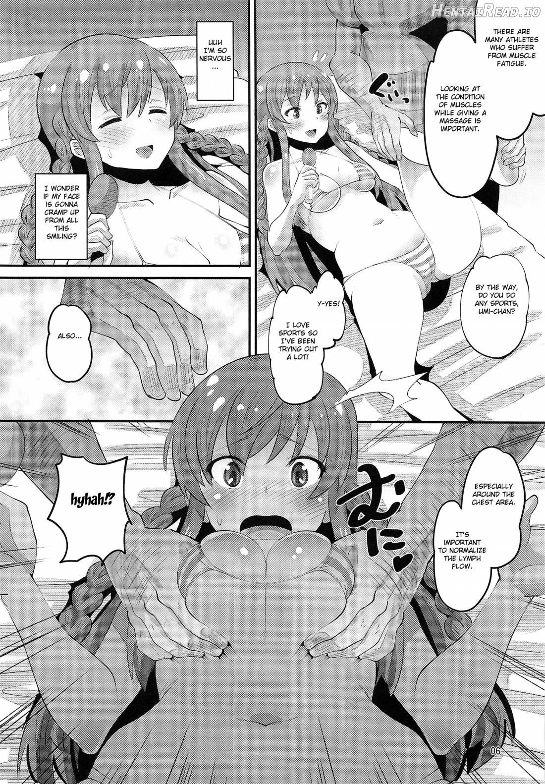 Kousaka Umi Kyousei Sports Massage Chapter 1 - page 5