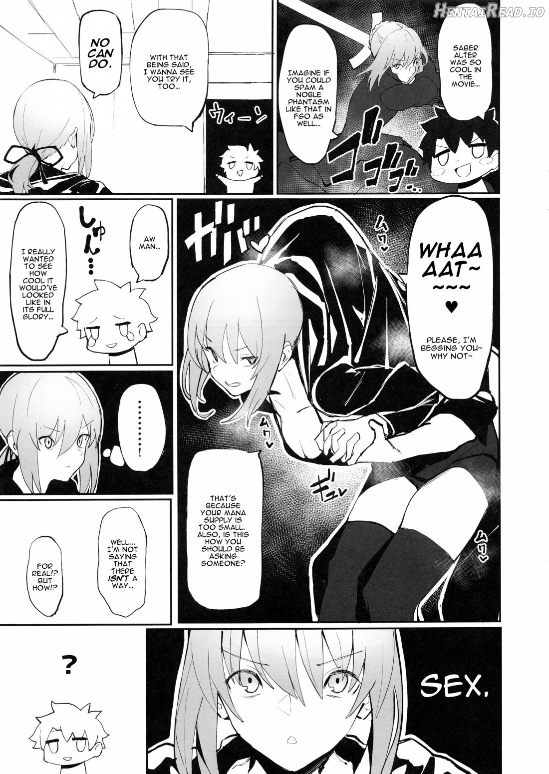 Saber Alter to Maryoku Kyoukyuu Chapter 1 - page 2