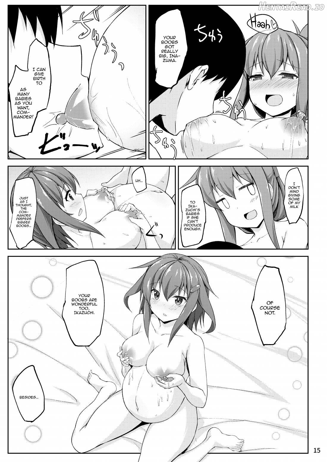 Ikazuchi to Inazuma wa Shireikan no Aka-chan ga Hoshii no desu!! Chapter 2 - page 14