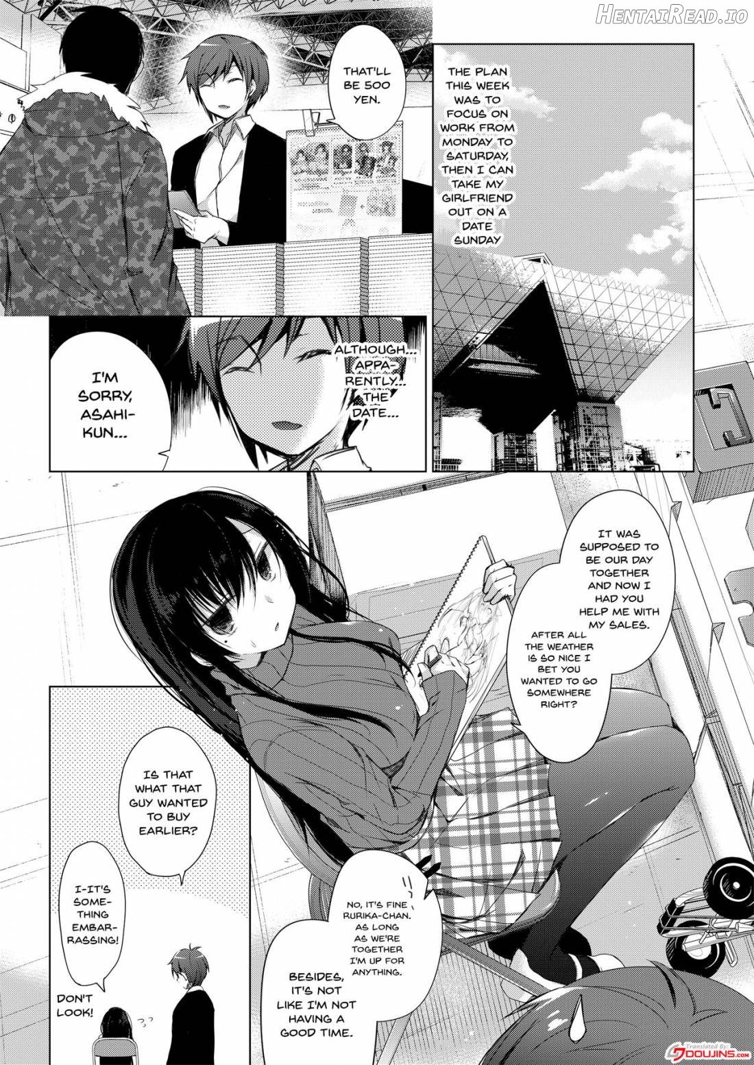 Ero Doujin Sakka no Boku no Kanojo wa Uwaki nante Shinai. Chapter 1 - page 2