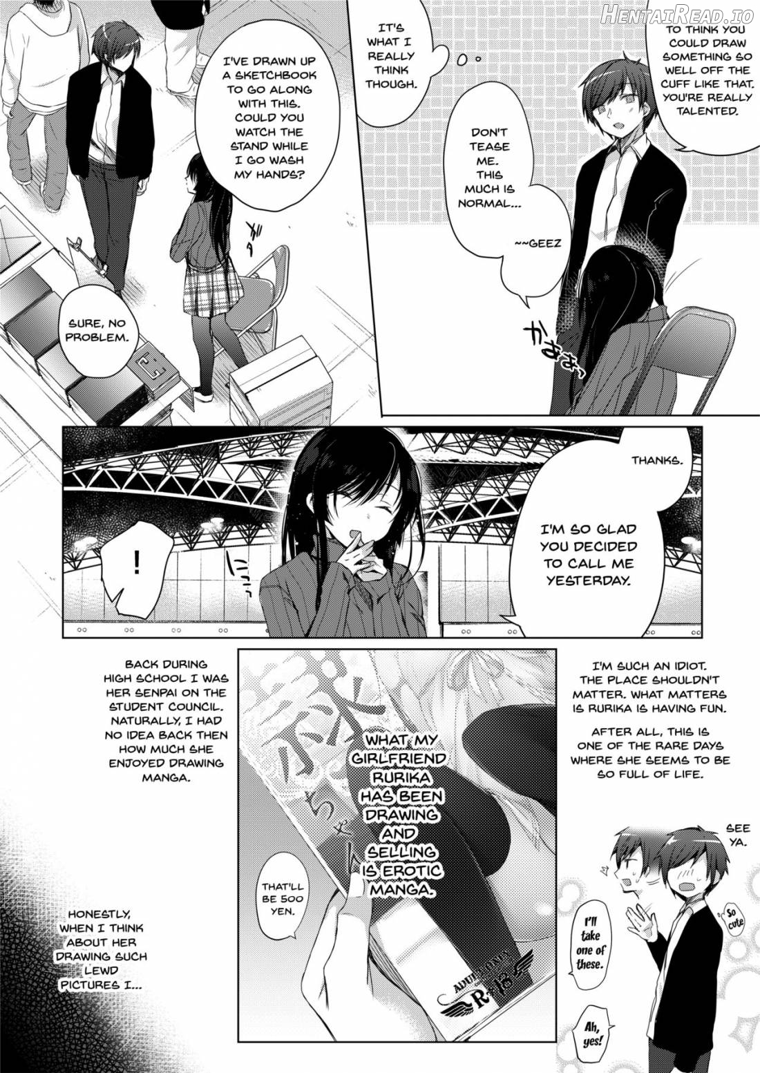 Ero Doujin Sakka no Boku no Kanojo wa Uwaki nante Shinai. Chapter 1 - page 3