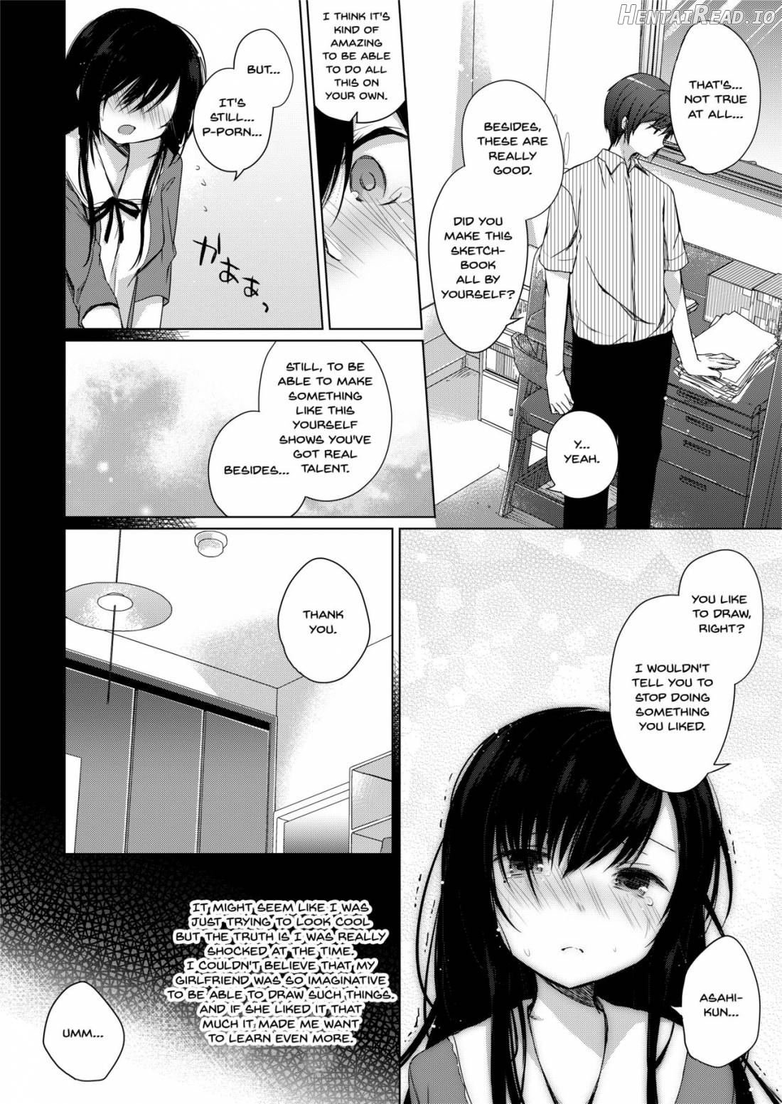 Ero Doujin Sakka no Boku no Kanojo wa Uwaki nante Shinai. Chapter 1 - page 7