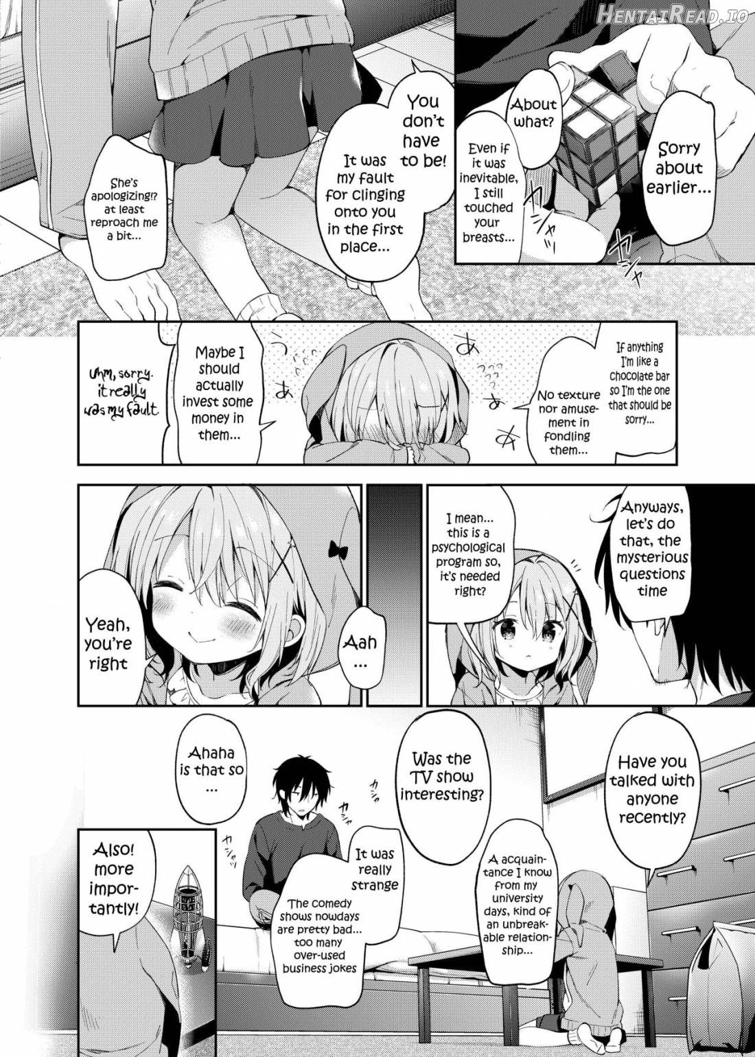 Rumina-chan no Hikikomori Kyousei Keikaku! Chapter 1 - page 5