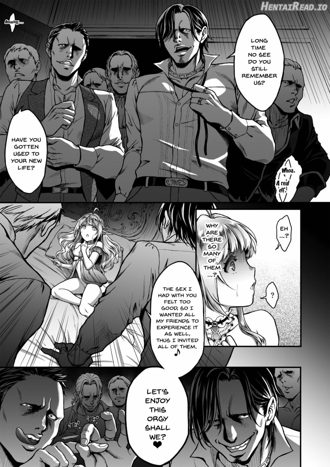 Tasogare no Shou Elf 4 - The story of Emma's side Chapter 4 - page 9