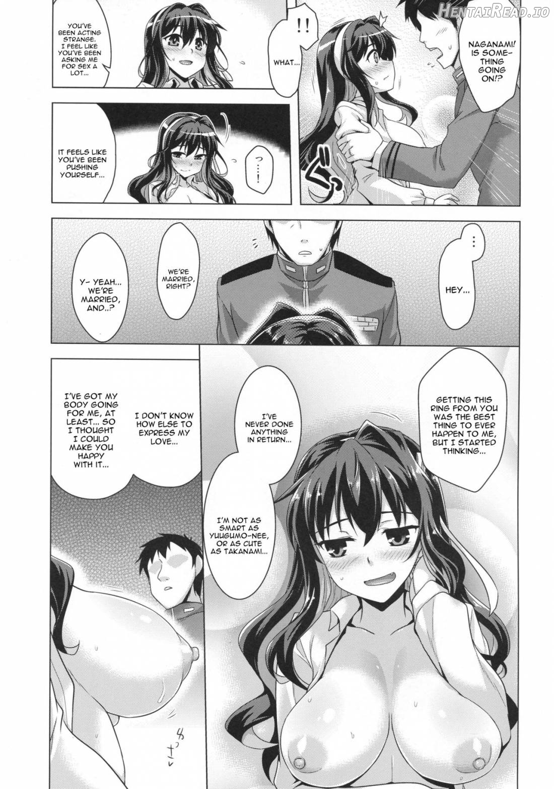 Milky DD ~Hayashimo no Ikenai Koto~ Chapter 4 - page 8