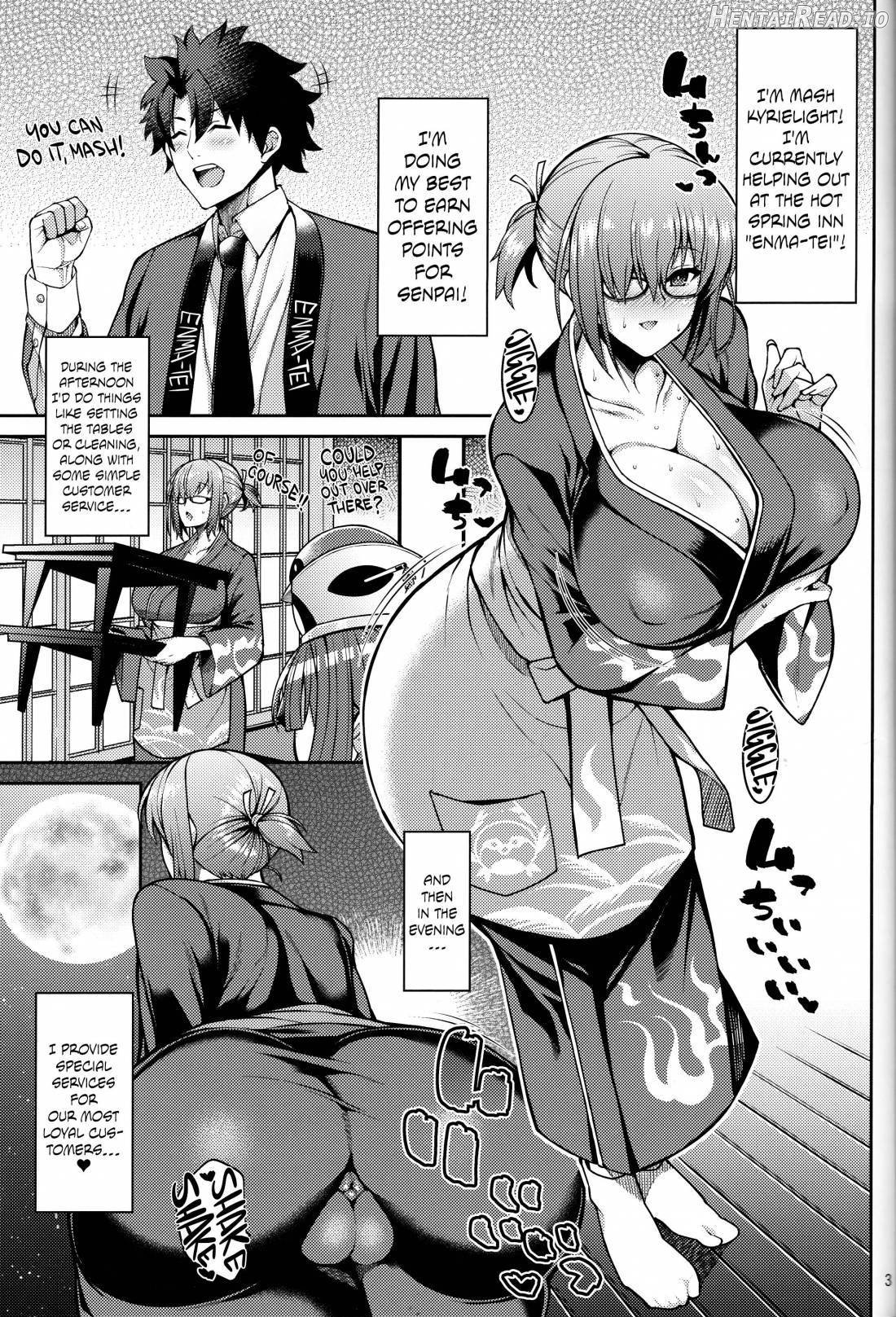 Dosukebe Kouhai no Nenmaku Houshi Ryokan Chapter 1 - page 2