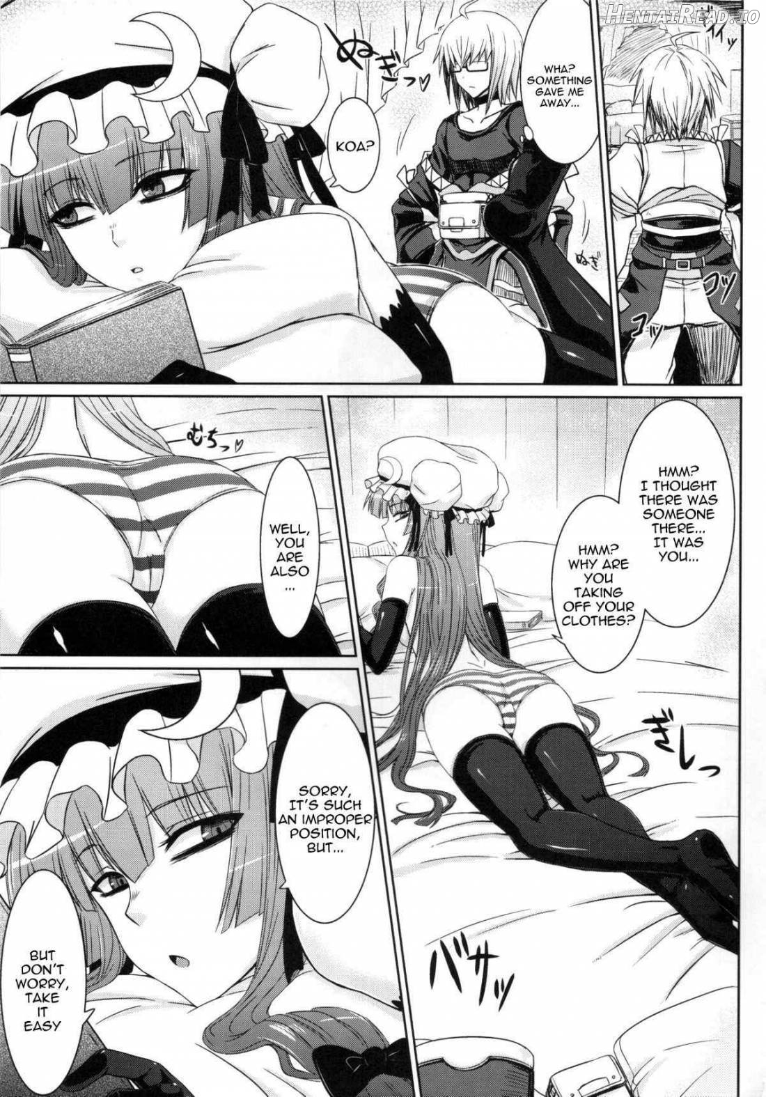 Patchouli to Ashi Bakari no Doujin Chapter 1 - page 3