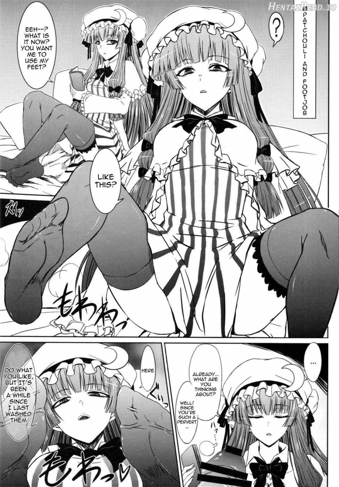 Patchouli to Ashi Bakari no Doujin Chapter 1 - page 13