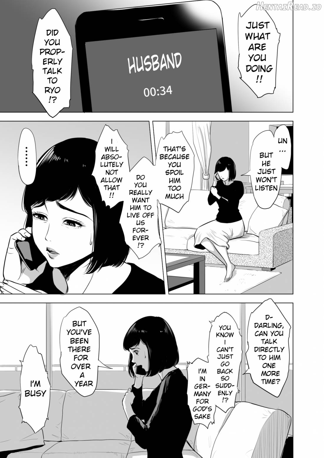 Haha no Tsutome ~Hikikomori Musuko no Seishori Dougu~ Chapter 1 - page 4