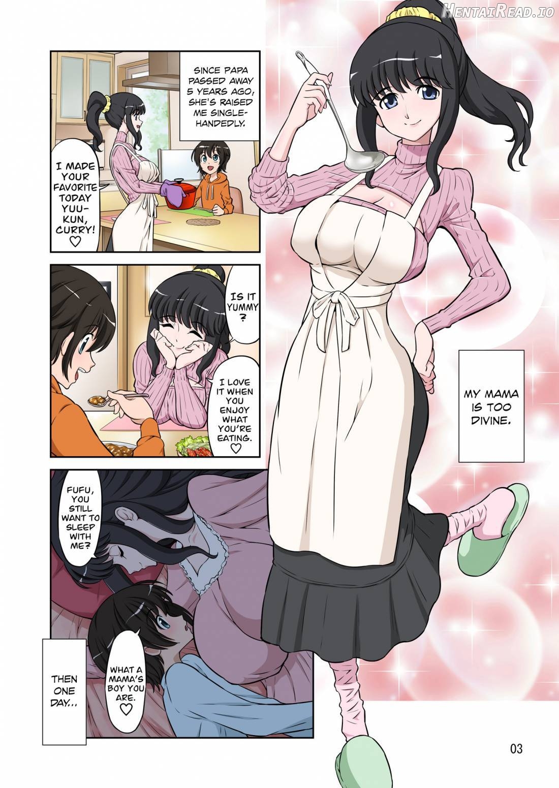 Megami Sugiru Mama ga Tonari no Oyaji ni Tanetsuke Press Sareteita Ken Chapter 1 - page 2