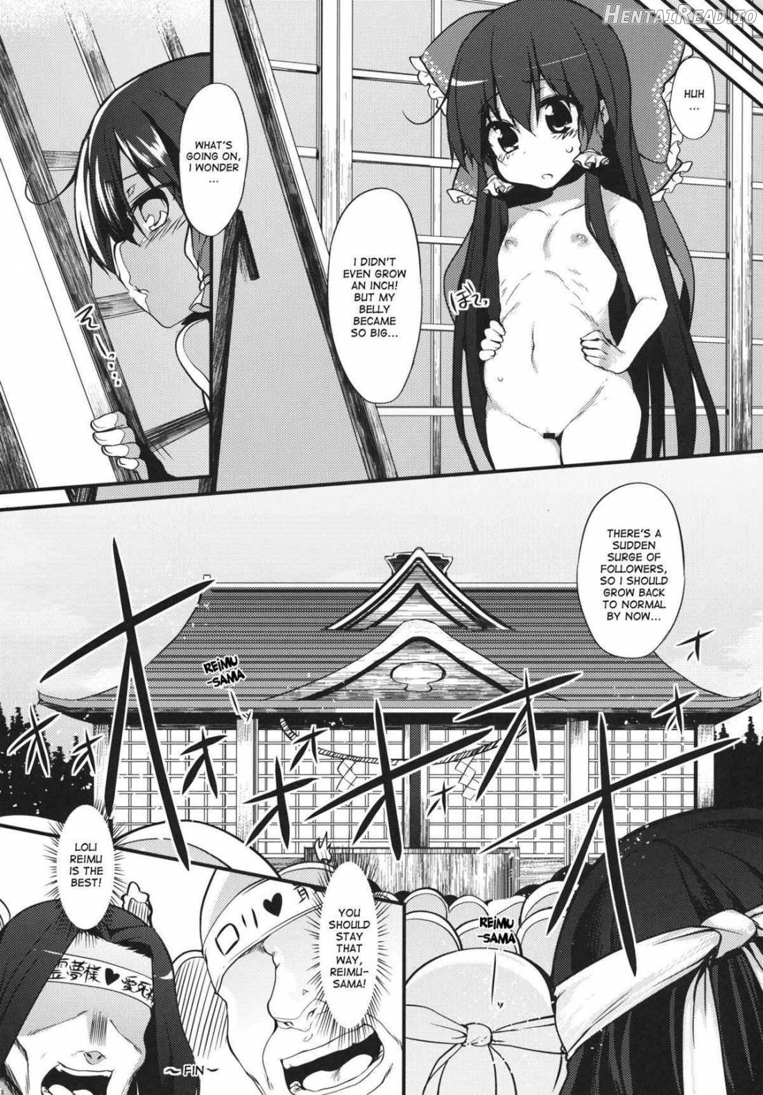 Reimu-chan! Shinkou ga Taritemasen yo! Chapter 1 - page 20