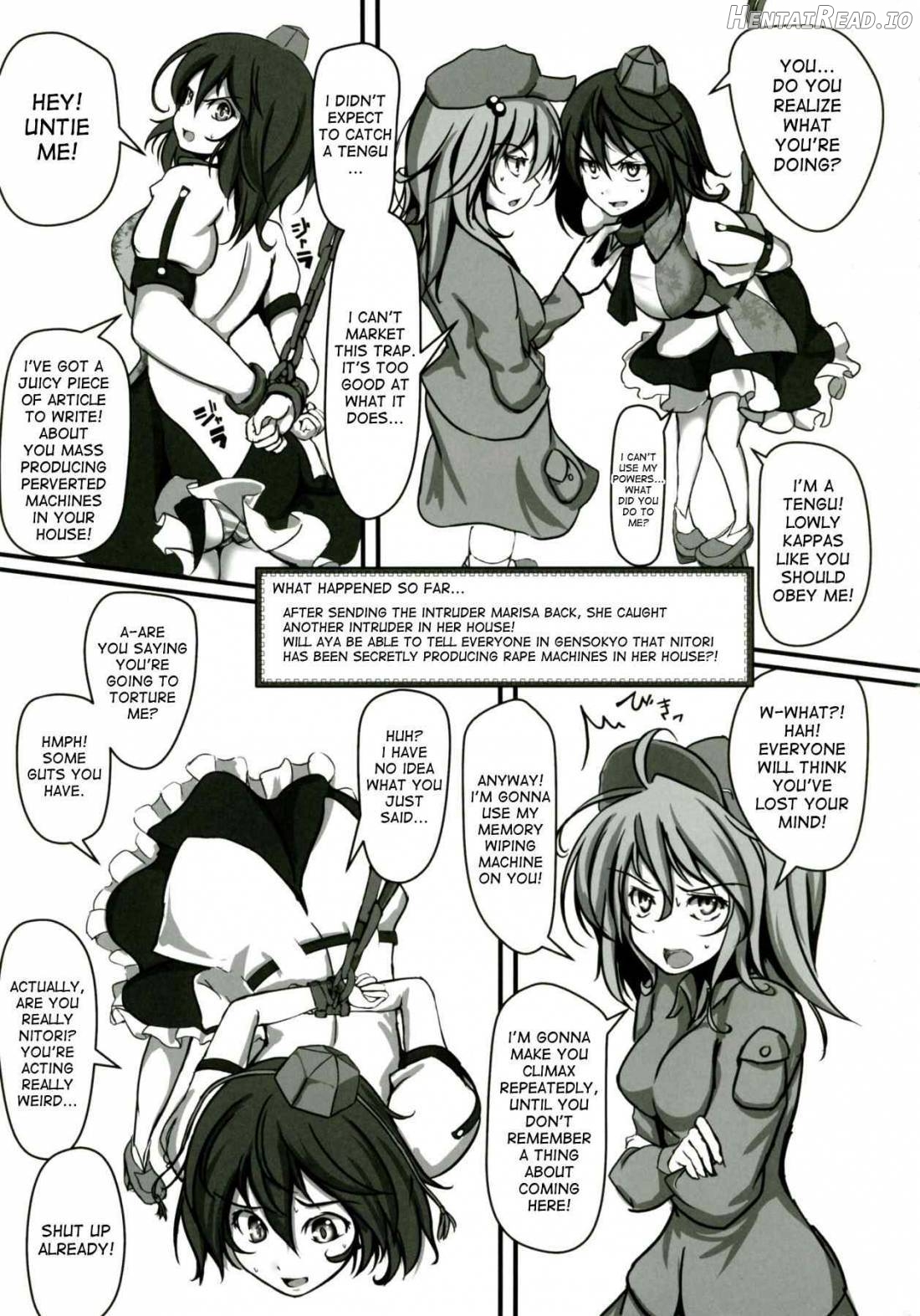 Shameimaru Aya Kyousei Zecchou Souchi Chapter 1 - page 4