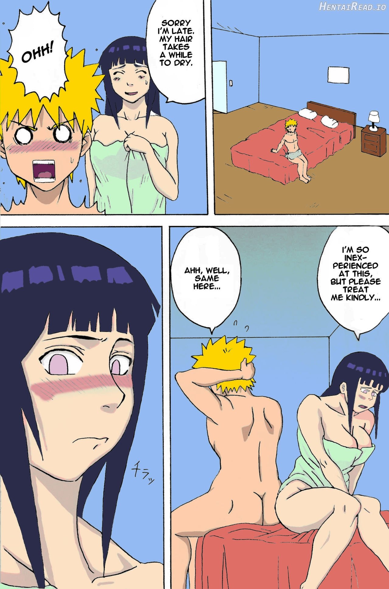 Hinata Ganbaru! - Colorized Chapter 1 - page 12