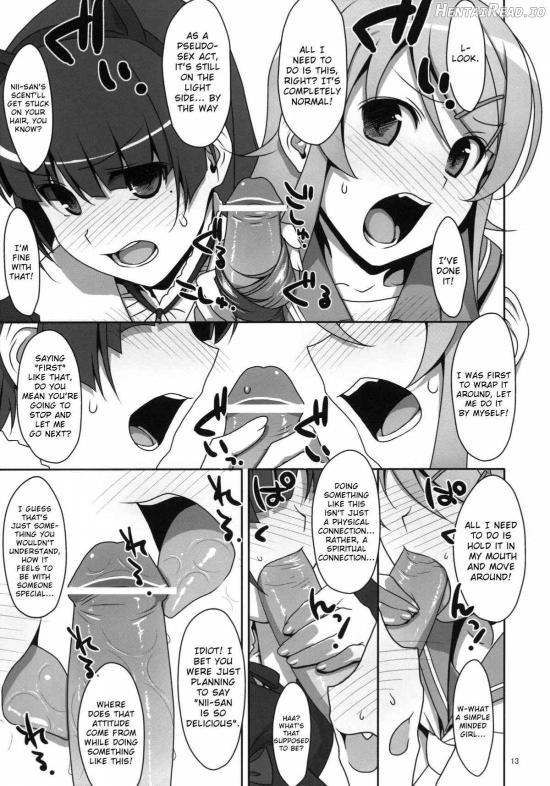 Kuroneko to Imouto ni Kenka Suru Hodo Aisarete Nemurenai Hon Chapter 1 - page 10