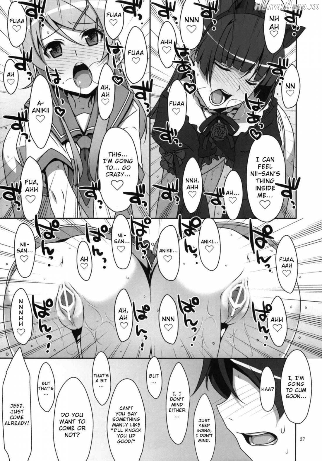 Kuroneko to Imouto ni Kenka Suru Hodo Aisarete Nemurenai Hon Chapter 1 - page 24