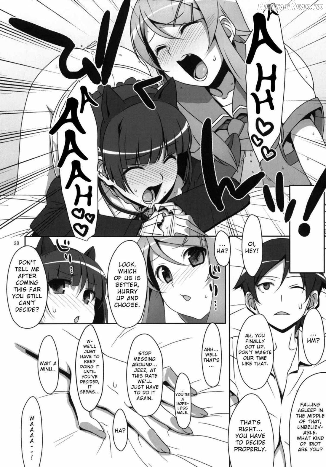 Kuroneko to Imouto ni Kenka Suru Hodo Aisarete Nemurenai Hon Chapter 1 - page 25