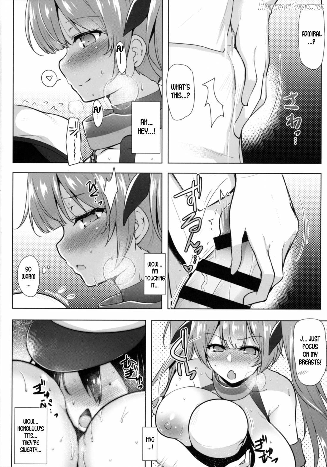 Mizugi no Honolulu-san ga Bucchouzura Shinagara Oppai de Nagusamete Kureru Hon Chapter 4 - page 7