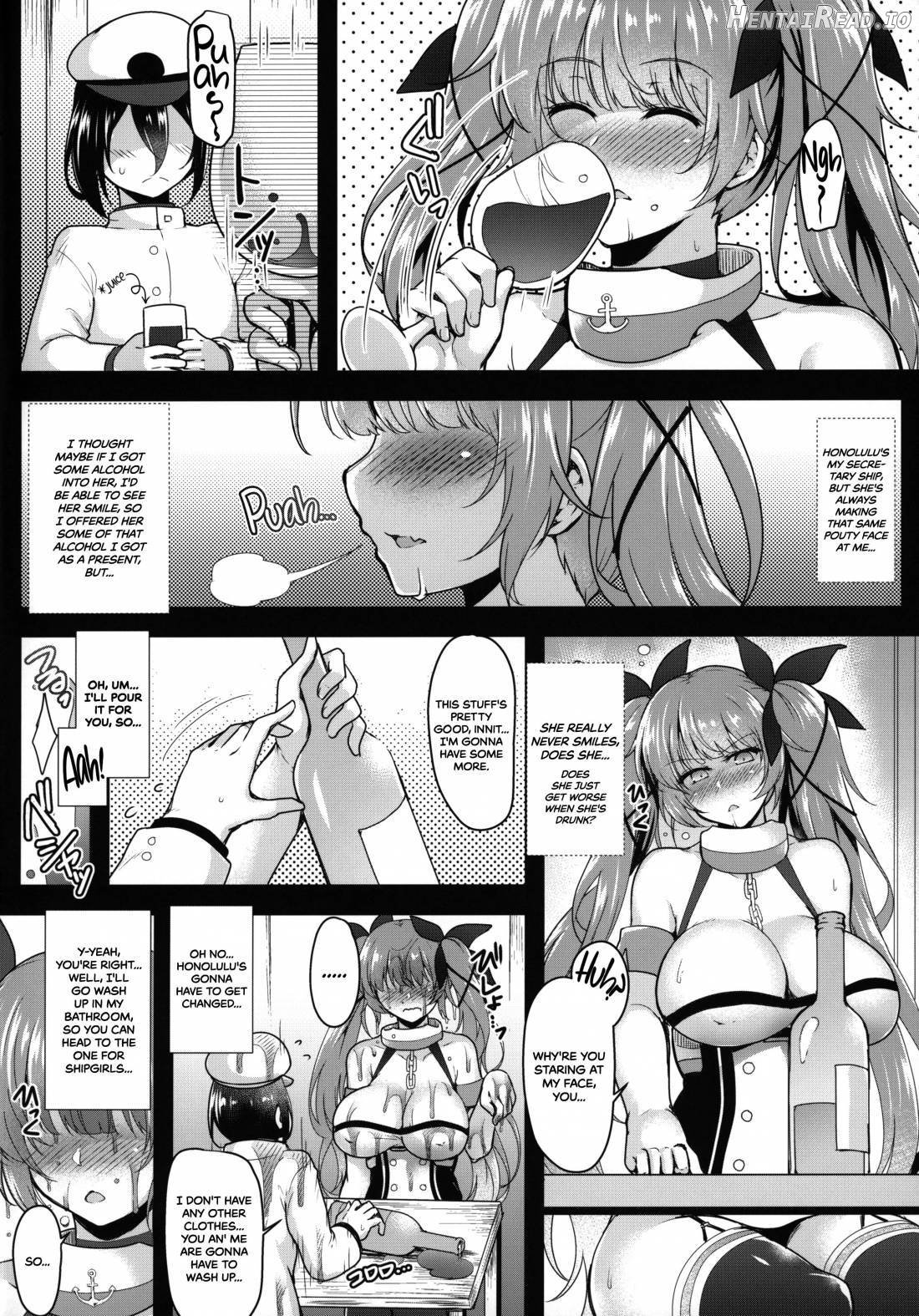 Mizugi no Honolulu-san ga Bucchouzura Shinagara Oppai de Nagusamete Kureru Hon Chapter 5 - page 3