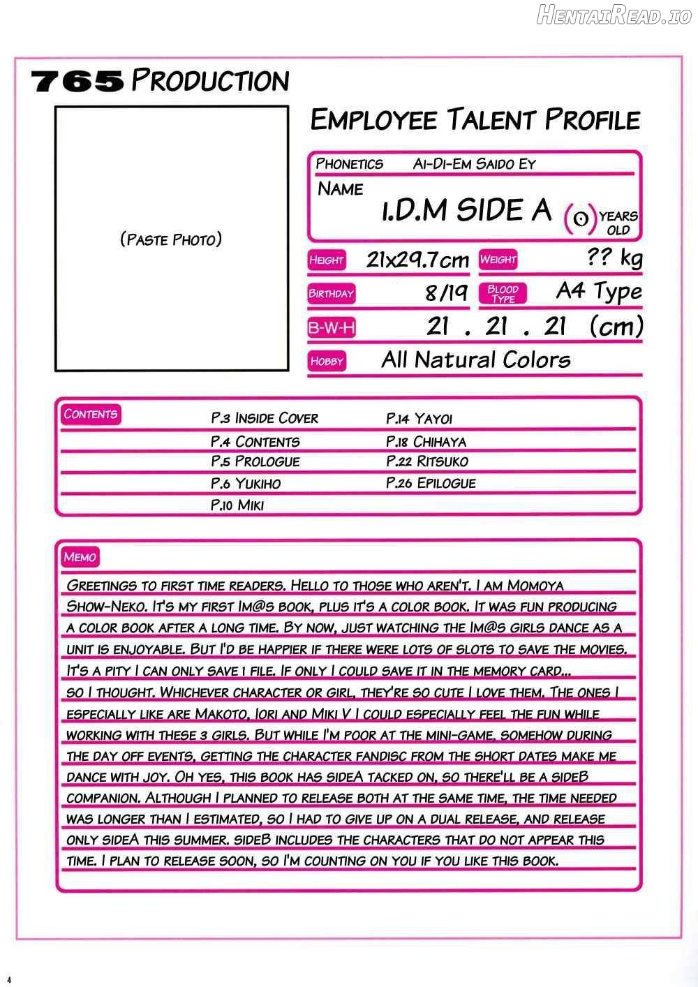 i.D.M SIDE A Chapter 1 - page 3