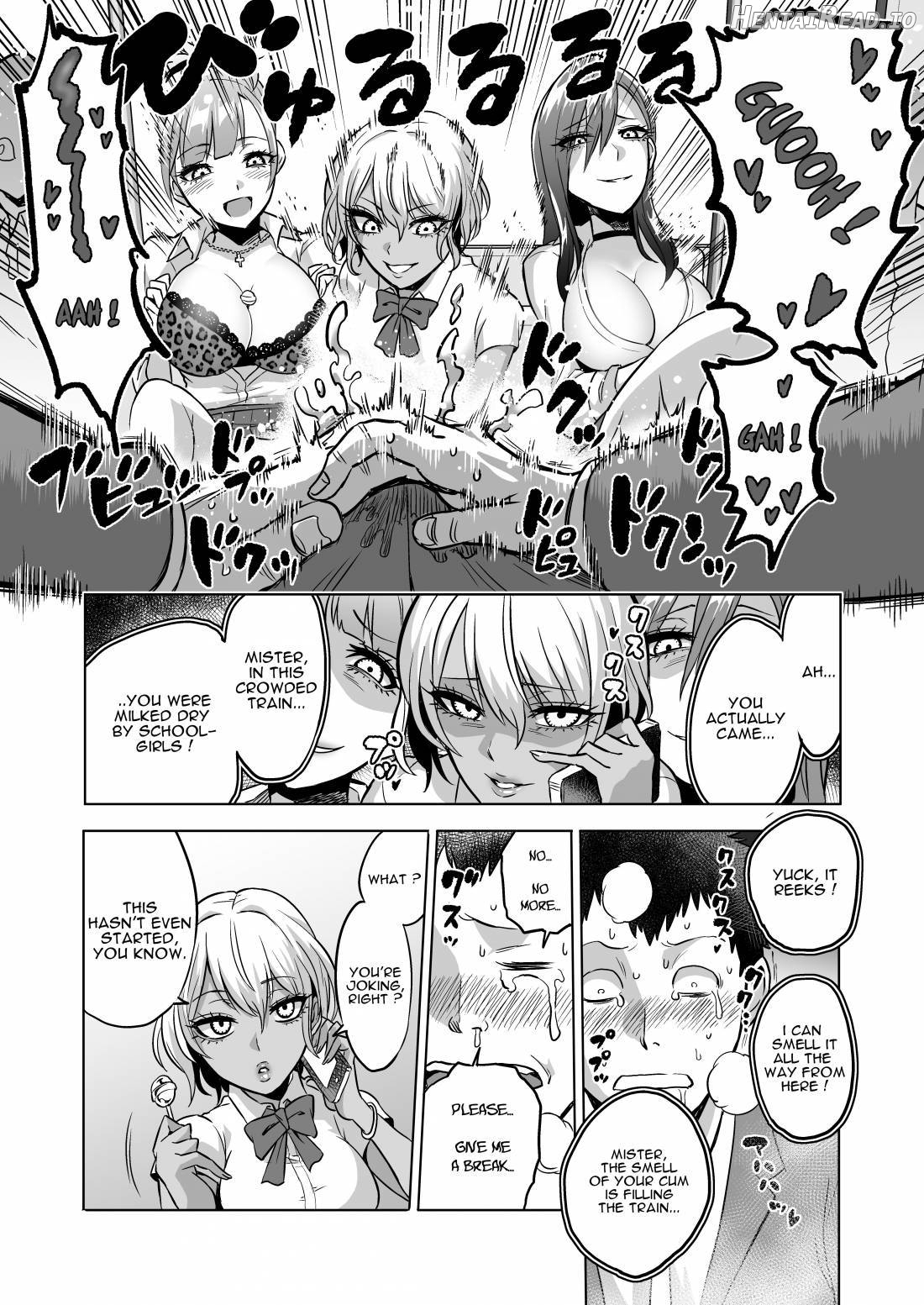 Kankaku no Paraphilia ~Nikushokukei JK-tachi ni Chinpo no Kankaku o Shihai Saretara~ Chapter 1 - page 10