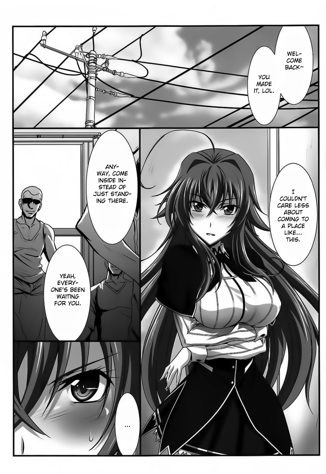 SPIRAL ZONE DxD Chapter 2 - page 4