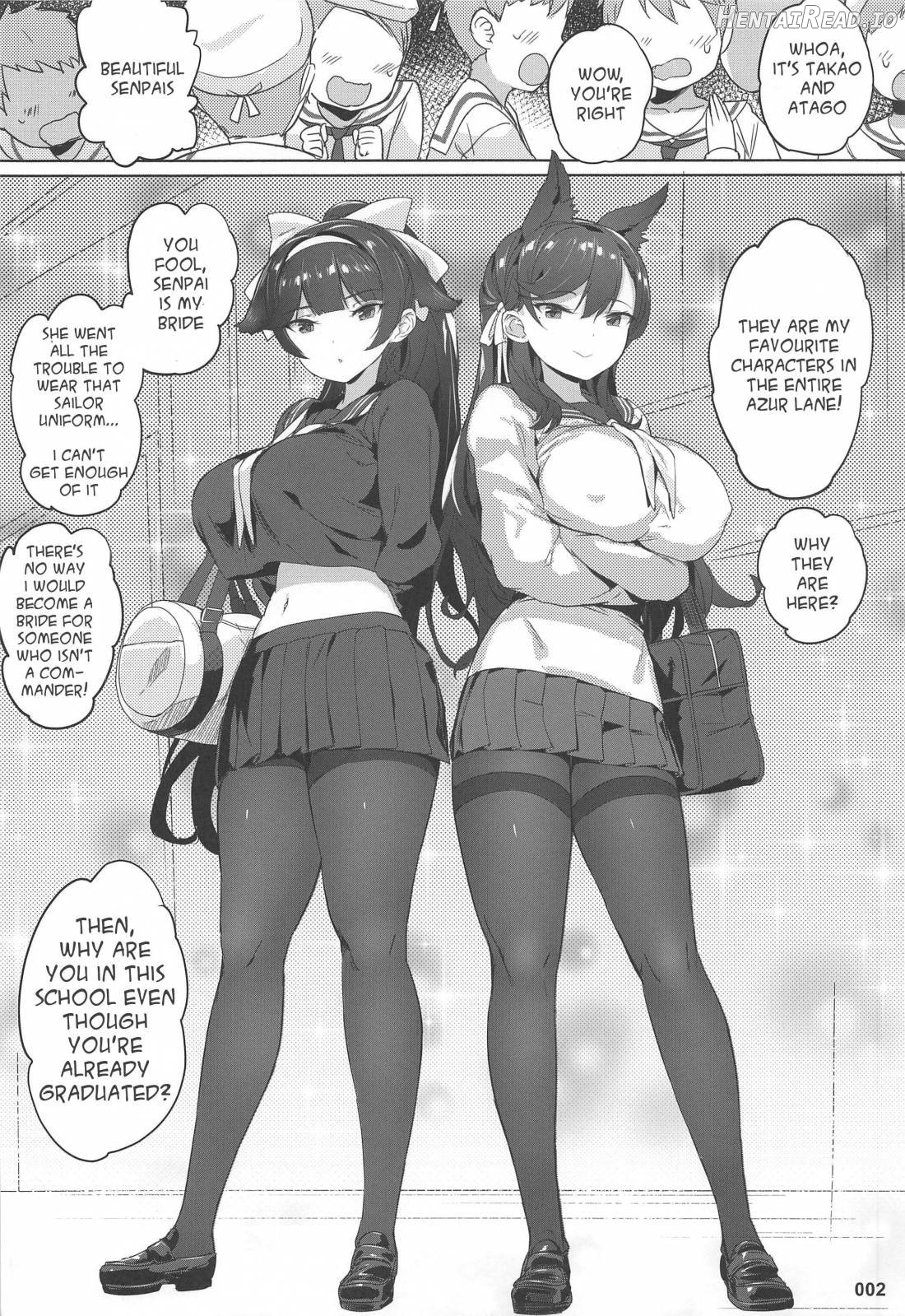 Takao to Atago Senpai no Ijime Ninmu Chapter 1 - page 3