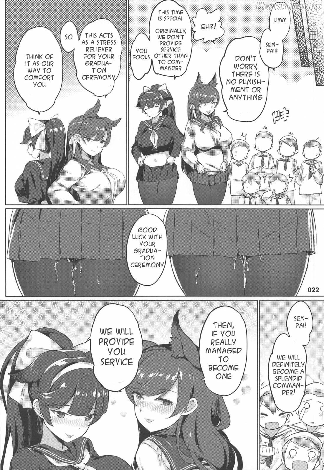 Takao to Atago Senpai no Ijime Ninmu Chapter 1 - page 23