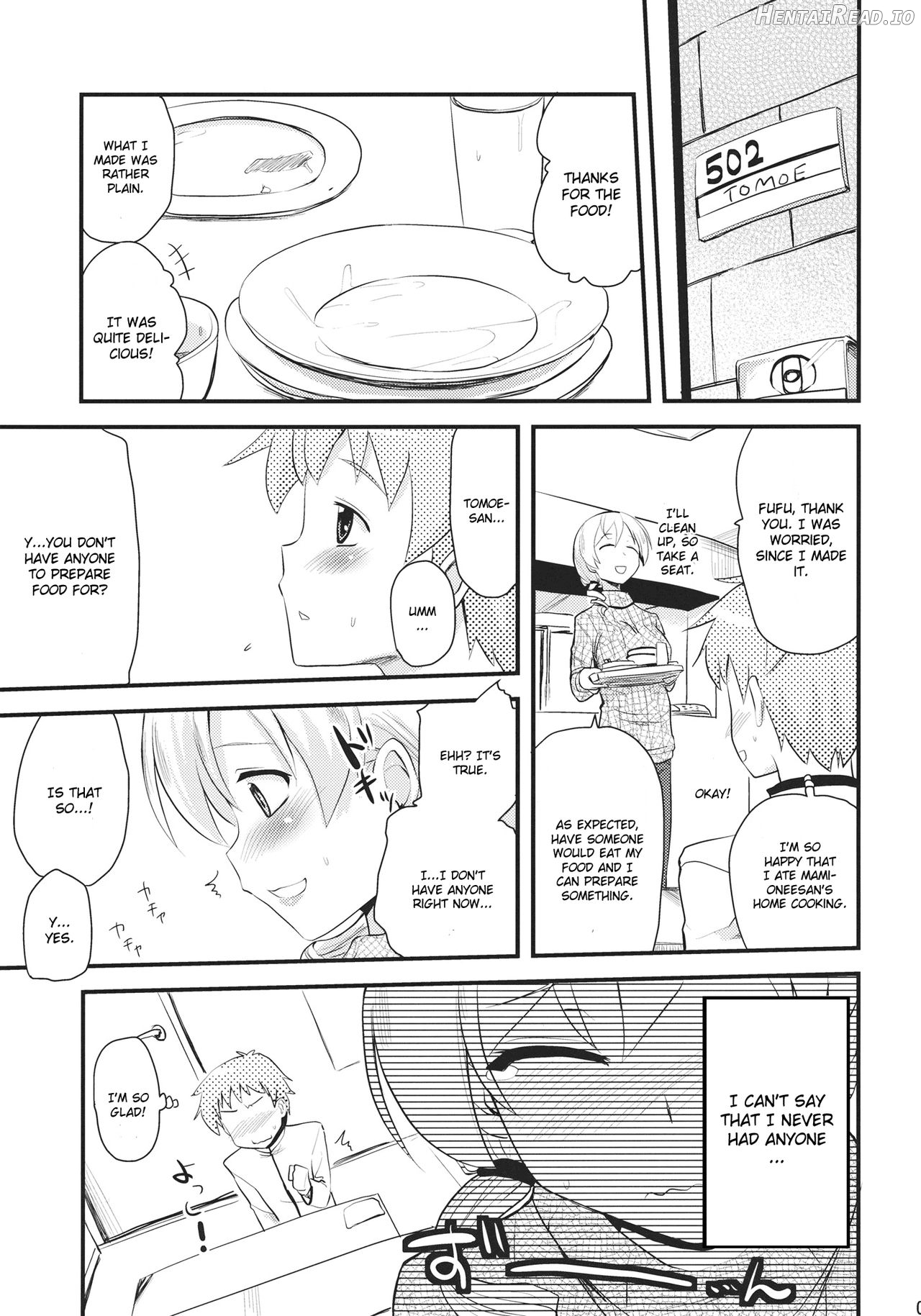 Tomoe Mami (30) to Takkun (18) Chapter 1 - page 6