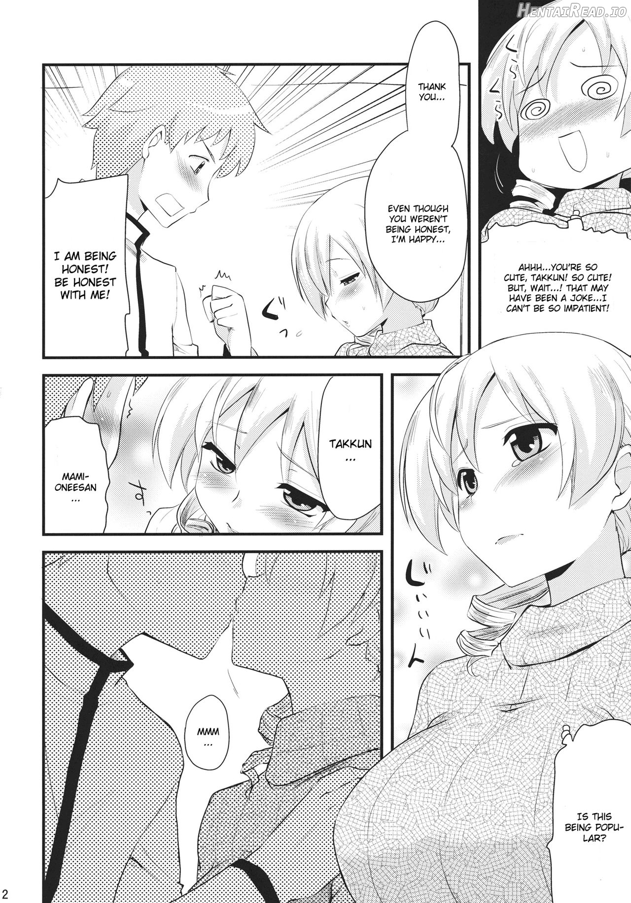 Tomoe Mami (30) to Takkun (18) Chapter 1 - page 9