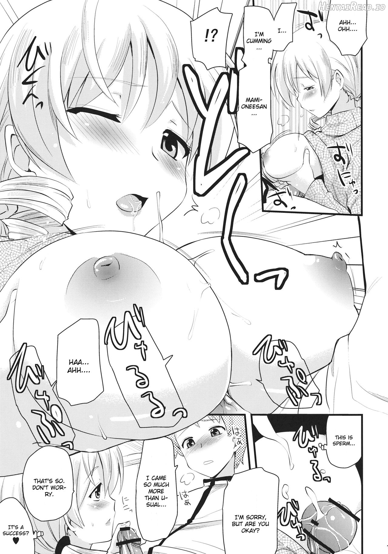 Tomoe Mami (30) to Takkun (18) Chapter 1 - page 14