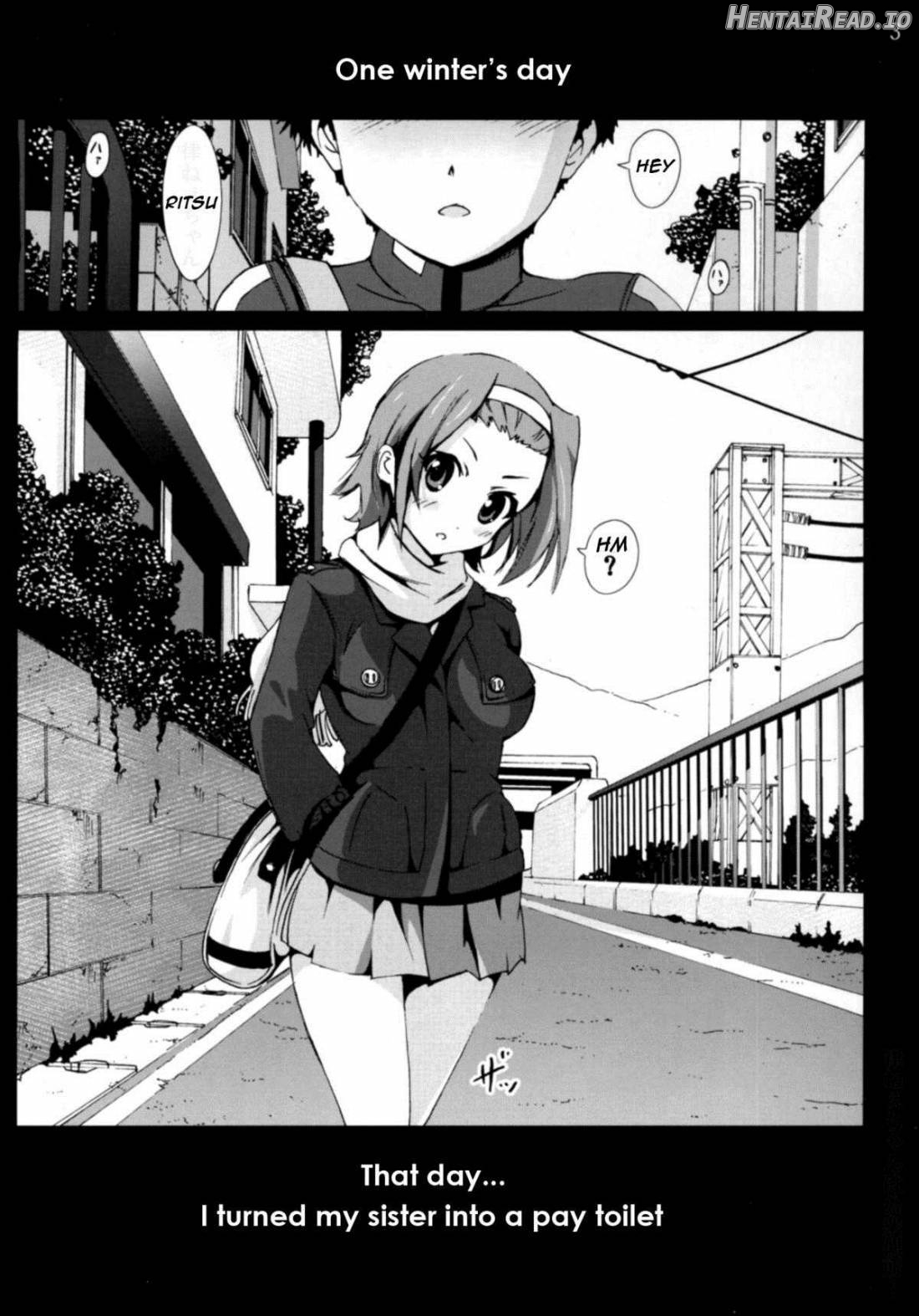 Ritsu Nee-chan wa Koushuu Benjo... Chapter 1 - page 2